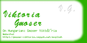 viktoria gmoser business card